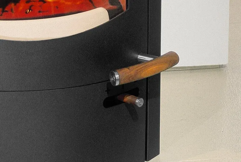 Poêle à bois Austroflamm Koko Xtra 2.0, vue de détail