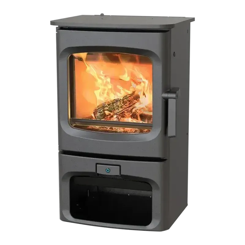 Poêle à bois Charnwood Aire 300, vue de face