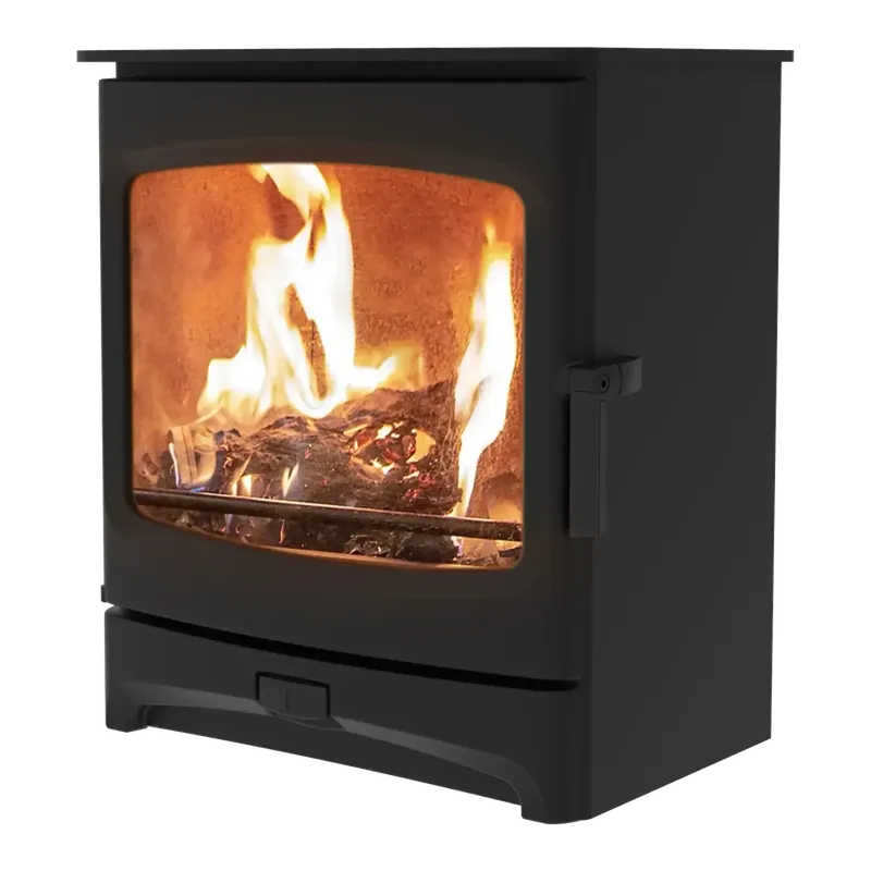 Poêle à bois Charnwood Aire 7, vue de face