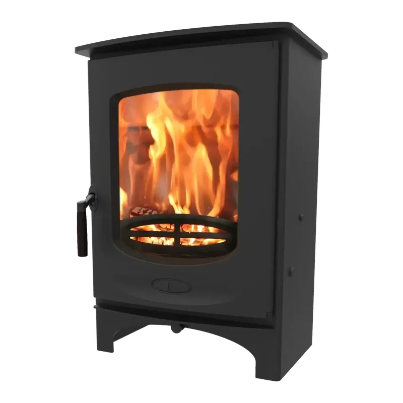 Poêle à bois Charnwood C-Eight, vue de face
