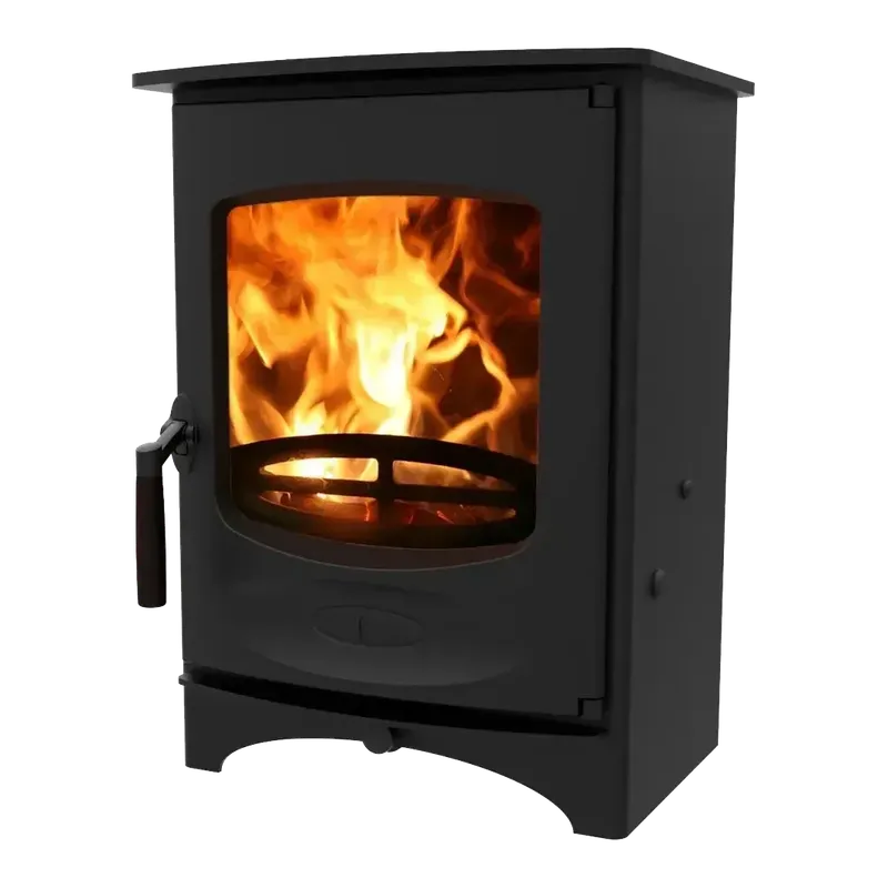 Poêle à bois Charnwood C-Four, vue de face